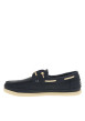 Thumbnail Mocassins bleu marine avec un talon plat et fermeture à slip-on - Image 2