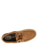 Thumbnail Mocassins marron avec un talon plat et des lacets ronds bruns - Image 4
