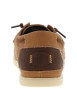 Thumbnail Mocassins marron avec un talon plat et des lacets ronds bruns - Image 6