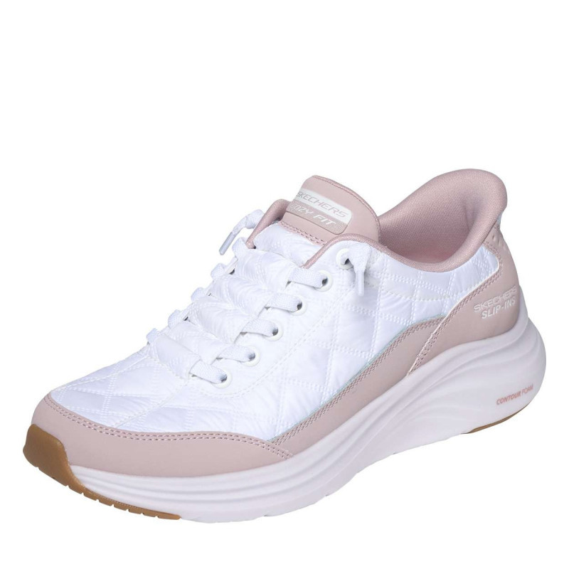 Skechers - Baskets Running Violettes à Semelle Plate Avec Une Fermeture Slip-on - Violet