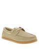 Thumbnail Mocassins verts avec un talon plat et des lacets ronds tressés - Image 3