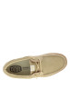 Thumbnail Mocassins verts avec un talon plat et des lacets ronds tressés - Image 4