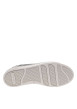 Thumbnail Tennis grises anthracite grainées et fermées par des lacets plats et un zip - Image 5
