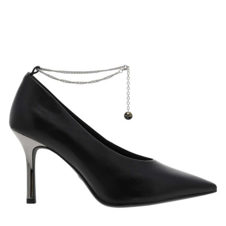 Escarpin noirs avec semelle à talon décroché...
