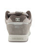 Thumbnail Baskets en cuir taupe avec un talon plat et des lacets blancs - Image 6
