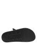 Thumbnail Mules noires à semelle plate et une fermeture à boucle à ardillon - Image 5