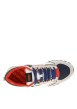 Thumbnail Baskets running blanches en cuir avec un talon plat et des lacets - Image 4
