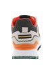 Thumbnail Baskets running blanches en cuir avec un talon plat et des lacets - Image 6