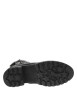 Thumbnail Bottines noires à talon décroché moyen avec une doublure en maille sherpa - Image 5