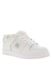 Thumbnail Baskets skate écru à semelle à talon plat avec logo de la marque - Image 3