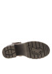 Thumbnail Boots cognac à talon décroché moyen avec un zip et une boucle décorative - Image 5