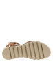 Thumbnail Nu-pieds Leia marron avec un entre-doigt et une boucle à ardillon - Image 5