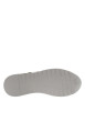 Thumbnail Baskets basses running en cuir kaki avec lacets élastiqués et semelle plateforme - Image 5
