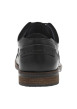 Thumbnail Derbies en cuir noires à bout droit avec un talon décroché bas - Image 6