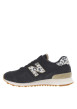 Thumbnail Baskets basses running 574 en cuir nubuck léopard avec des lacets plats - Image 2