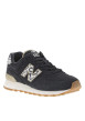 Thumbnail Baskets basses running 574 en cuir nubuck léopard avec des lacets plats - Image 3