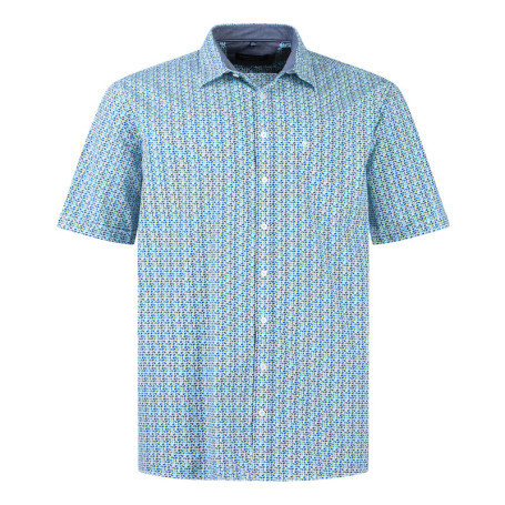 Chemise slim homme vert