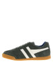 Thumbnail Tennis kaki en cuir nubuck avec un talon plat et des lacets - Image 2