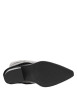 Thumbnail Bottes botte noires à talon décroché moyen à bout pointu avec sur-botte - Image 9