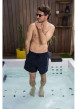 Thumbnail Short de bain marine à coupe ajustée pourvu du nom de la marque - Image 6