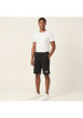 Thumbnail Short jogging noir uni avec une coupe droite et une taille élastiquée - Image 8