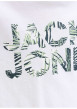 Thumbnail T-shirt en coton biologique blanc orné d'un imprimé de la marque - Image 2