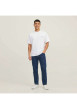 Thumbnail T-shirt en coton blanc imprimé avec une coupe droite et un col rond - Image 5