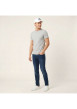 Thumbnail Casquette blanche uni avec une fermeture strapback à l'arrière - Image 7