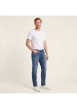 Thumbnail Jean 800/12 Jogg en coton bleu pourvu d’une coupe droite et de multiples poches - Image 5