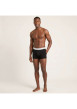 Thumbnail Lot de 3 boxers en coton noirs pourvus d'une taille élastiquée - Image 3