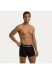 Thumbnail Lot de 2 boxers classiques en coton noir uni avec le nom de la marque - Image 4