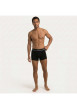 Thumbnail Lot de 2 boxers classiques en coton noir uni avec le nom de la marque - Image 5