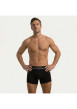 Thumbnail Lot de 2 boxers classiques en coton multicolores unis avec une taille élastiquée - Image 5