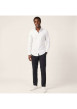 Thumbnail Chemise blanche unie pourvue d'une coupe droite et des manches longues - Image 6