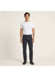 Thumbnail Jean slim en coton nuit uni avec une coupe slim et une taille intermédiaire - Image 4