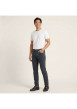 Thumbnail Jean slim en coton nuit uni avec une coupe slim et une taille intermédiaire - Image 5