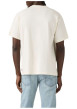 Thumbnail T-shirt en coton écru avec un imprimé fantaisie et des manches courtes - Image 6