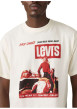 Thumbnail T-shirt en coton écru avec un imprimé fantaisie et des manches courtes - Image 7