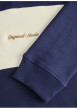 Thumbnail Polo en coton mélangé marine rayé avec une coupe droite et un col à revers - Image 5