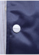 Thumbnail Bomber bleu marine rayé avec une coupe droite et des boutons pressions - Image 3
