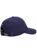 Thumbnail Casquette strapback en coton bleue unie avec drapeau iconique brodé - Image 5