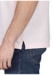 Thumbnail Polo en coton biologique rose uni avec une coupe droite et un col à revers - Image 10