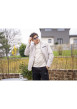 Thumbnail Bermuda cargo en coton noir uni à coupe regular fit avec une taille élastiquée - Image 6