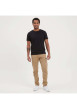 Thumbnail Cargo en coton beige uni à coupe regular fit et à poches à rabat sur les côtés - Image 6