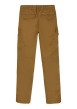 Thumbnail Cargo en coton camel uni à coupe regular fit avec des lacets à la taille - Image 4