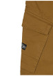 Thumbnail Cargo en coton camel uni à coupe regular fit avec des lacets à la taille - Image 5
