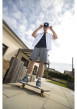 Thumbnail Casquette noire unie avec une fermeture ajustable à l'arrière - Image 5