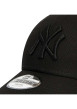 Thumbnail Casquette Kids League Essential 9Forty en coton noire unie avec une coupe strapback et logo sur le côté - Image 4