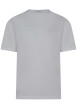 Thumbnail T-shirt blanc uni avec une coupe droite à col rond et logo iconique - Image 5
