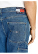 Thumbnail Jean Skater Carpenter en coton mélangé bleu uni avec une coupe droite - Image 13